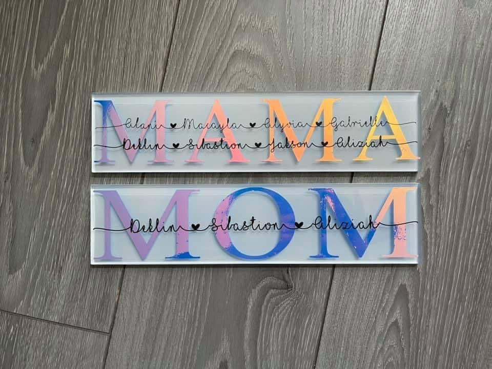 Personalized Glass Plaques