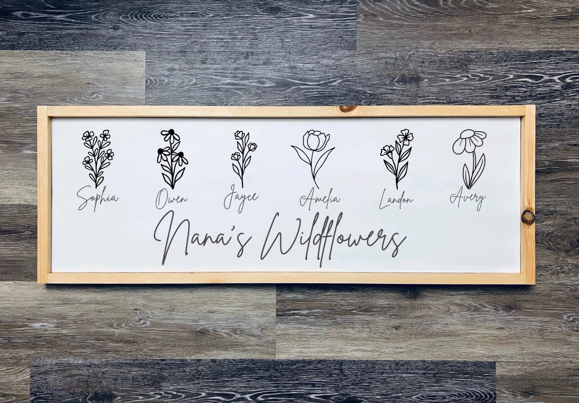 12x36 Custom Frames