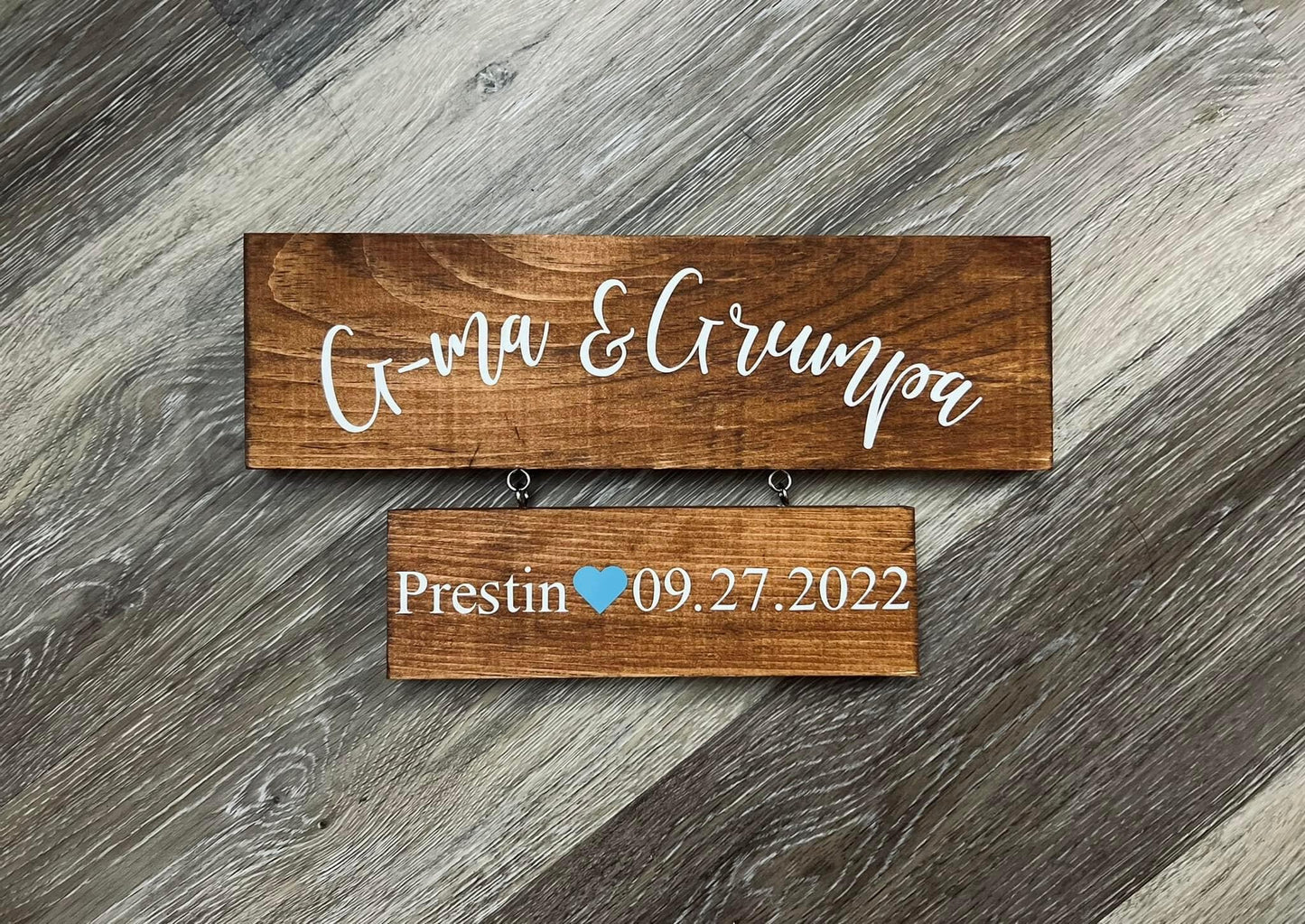 Wooden plaques