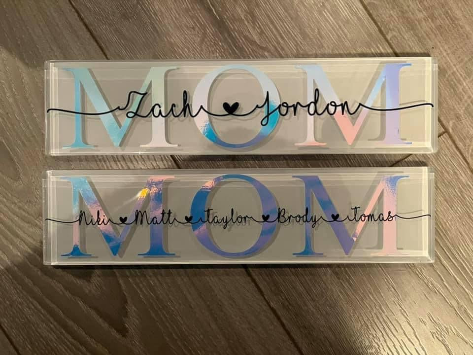 Personalized Glass Plaques