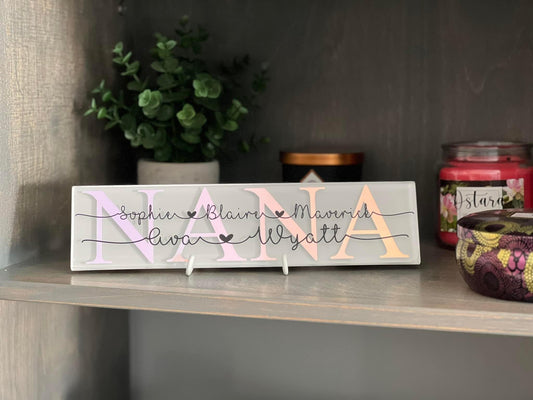Personalized Glass Plaques